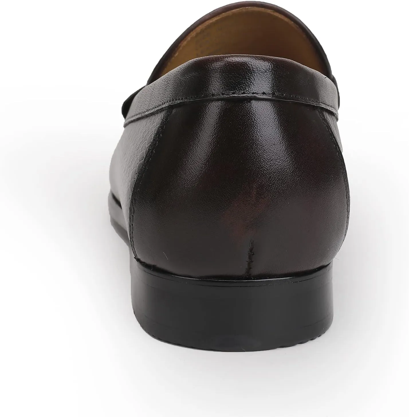 Formal Dress Shoes for Men, Premium Buckle Moc-Toe Business Shoes Casual Slip-on Penny Loafer