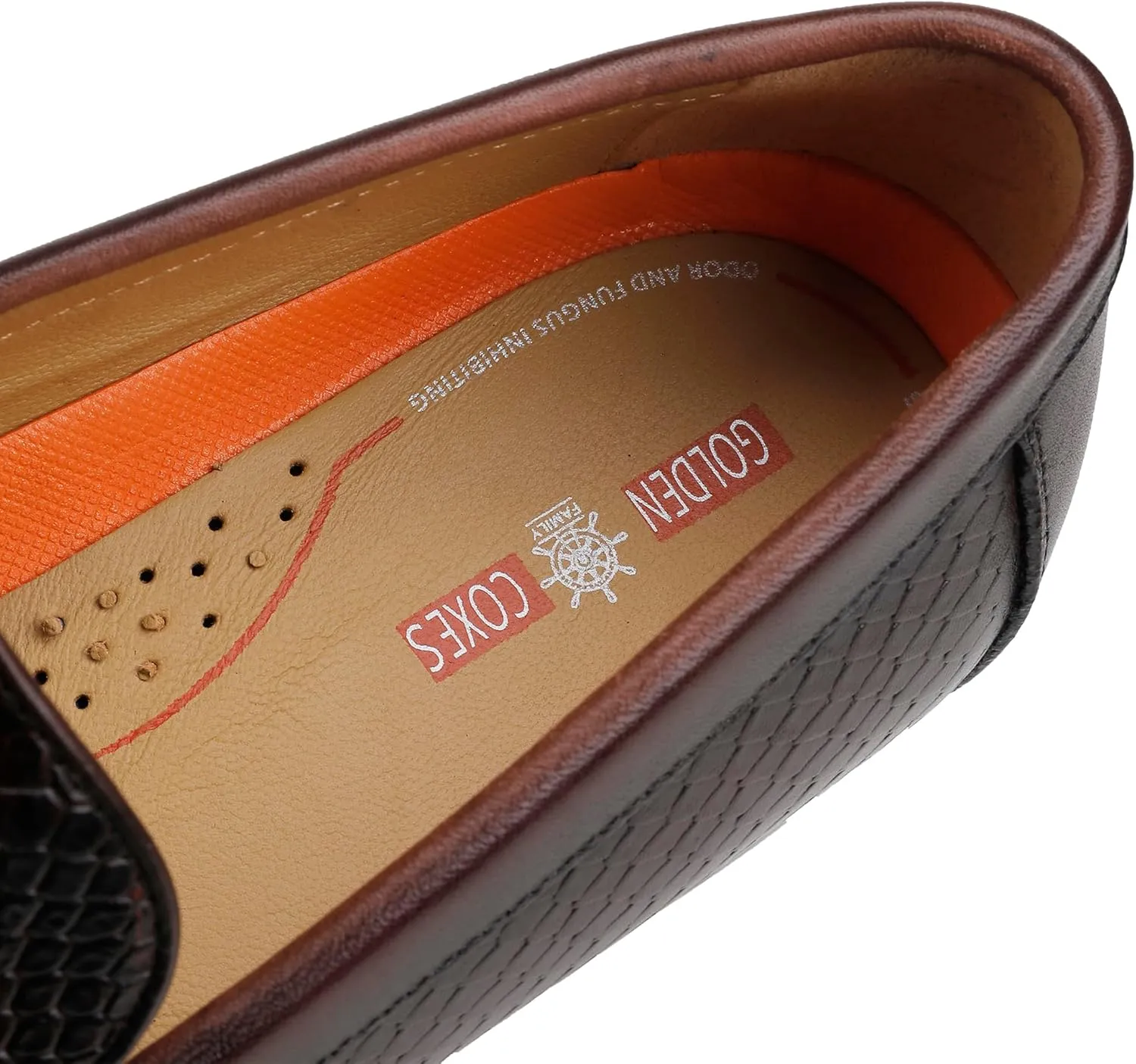 Formal Dress Shoes for Men, Premium Buckle Moc-Toe Business Shoes Casual Slip-on Penny Loafer
