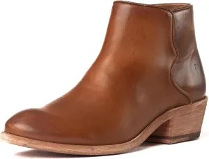 Frye Carson Piping Booties for Women Made from Soft Full-Grain Leather with Signature Western-Inspired Piping Detail and Supple Leather Lining – 4” Shaft Height