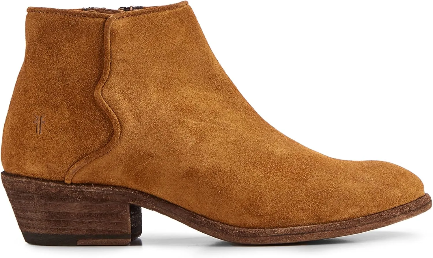 Frye Carson Piping Booties for Women Made from Soft Full-Grain Leather with Signature Western-Inspired Piping Detail and Supple Leather Lining – 4” Shaft Height