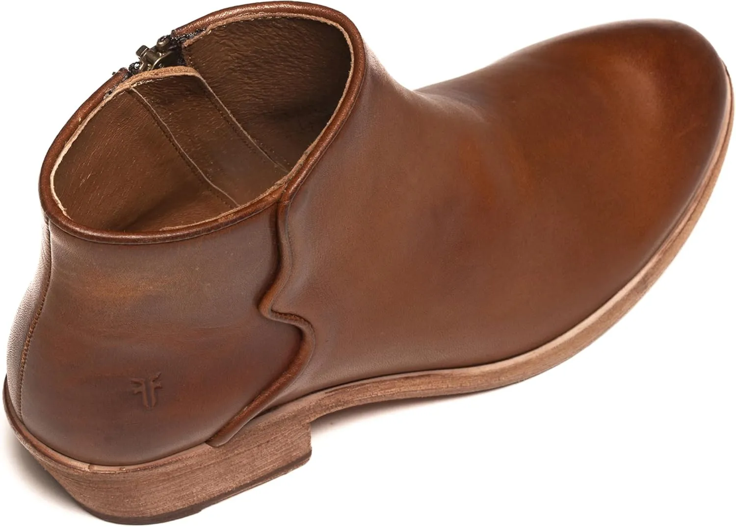 Frye Carson Piping Booties for Women Made from Soft Full-Grain Leather with Signature Western-Inspired Piping Detail and Supple Leather Lining – 4” Shaft Height