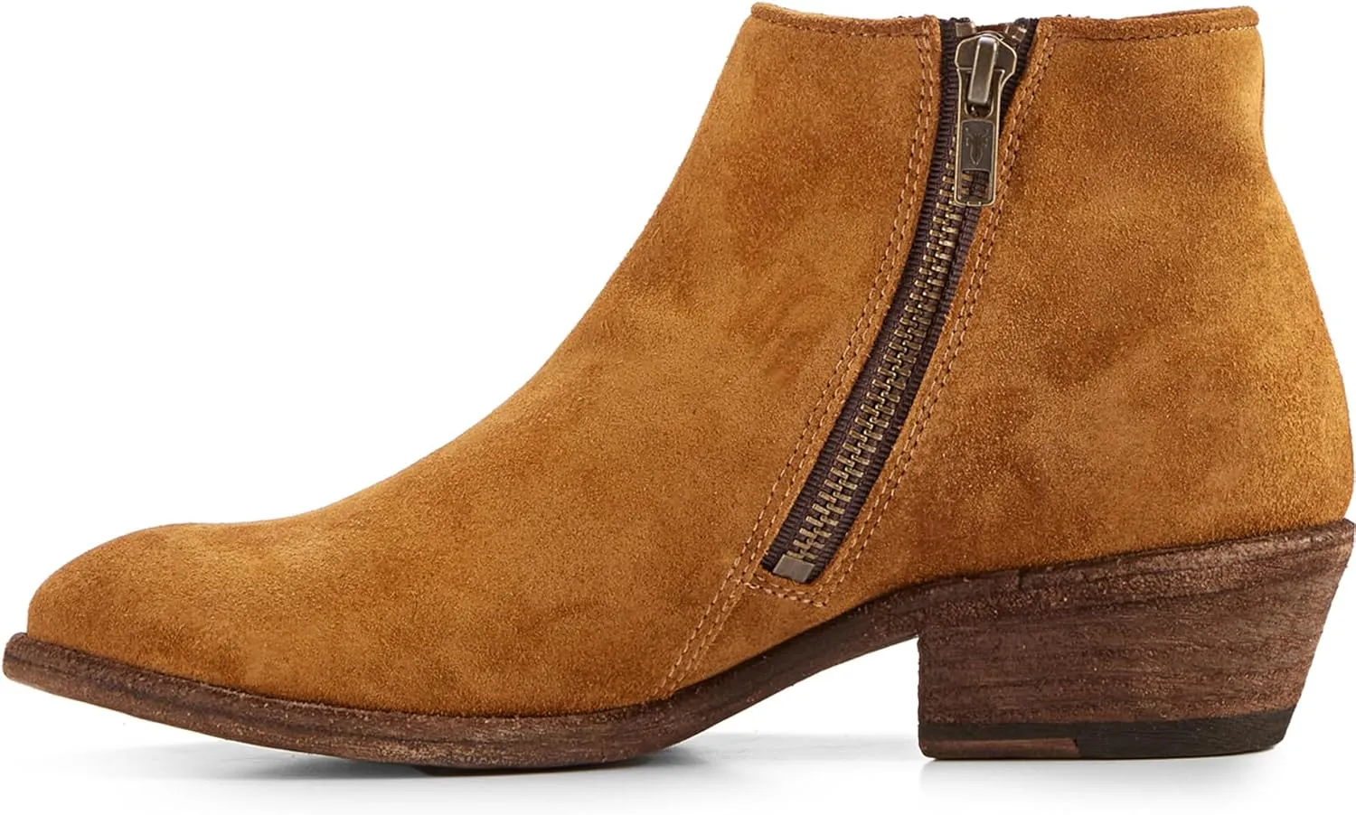 Frye Carson Piping Booties for Women Made from Soft Full-Grain Leather with Signature Western-Inspired Piping Detail and Supple Leather Lining – 4” Shaft Height