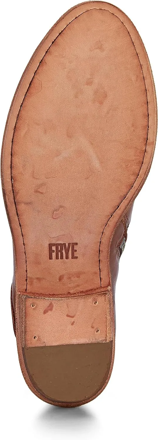 Frye Carson Piping Booties for Women Made from Soft Full-Grain Leather with Signature Western-Inspired Piping Detail and Supple Leather Lining – 4” Shaft Height