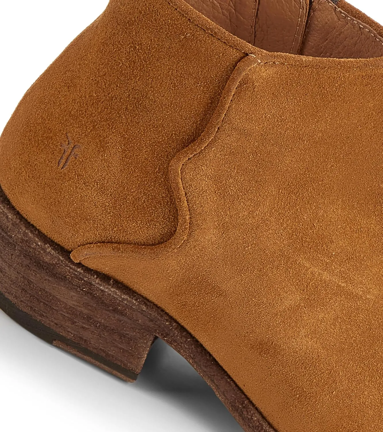 Frye Carson Piping Booties for Women Made from Soft Full-Grain Leather with Signature Western-Inspired Piping Detail and Supple Leather Lining – 4” Shaft Height