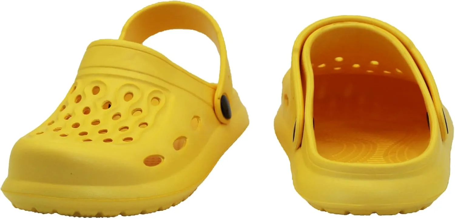 Garden Clogs for Women and Men, Slip On Mules Sandals Classic Slippers Outside Home Casual Wear Non-Slip Air Cushion Thick Bottom Sliders Shoes