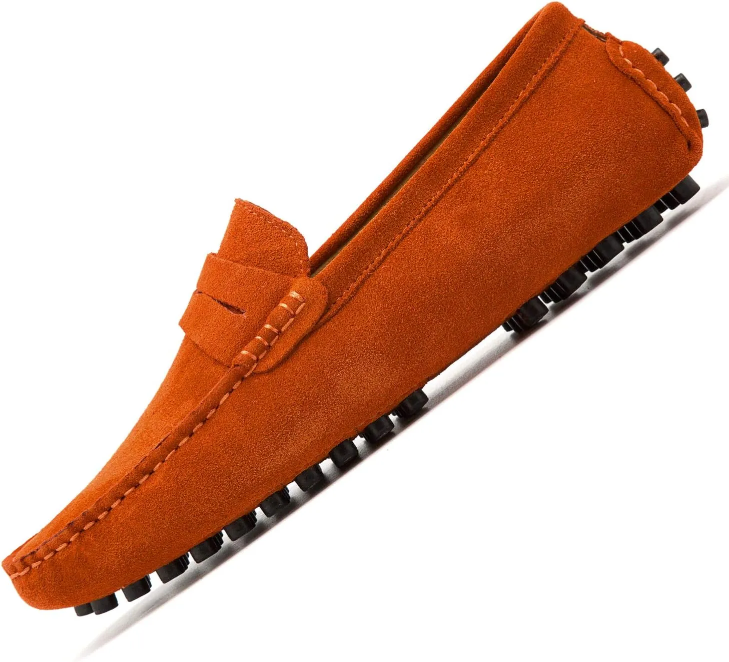 Go Tour Men's Penny Loafers Moccasin Driving Shoes Slip On Flats Boat Shoes