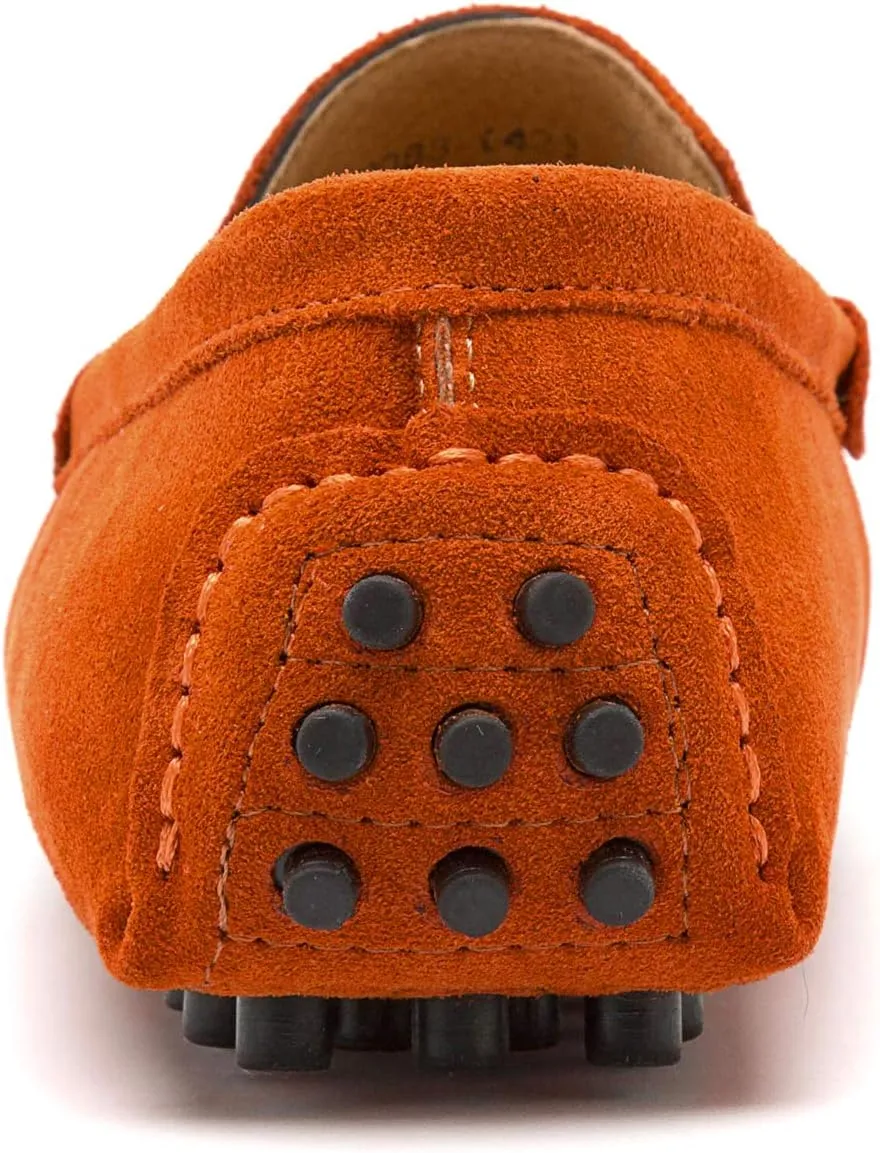 Go Tour Men's Penny Loafers Moccasin Driving Shoes Slip On Flats Boat Shoes
