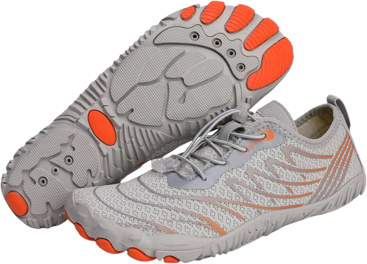 Grounded Footwear Barefoot Shoes for Women Men Quick Dry Hiking Sneakers Breathable Soft Trail Running Shoes Footwear