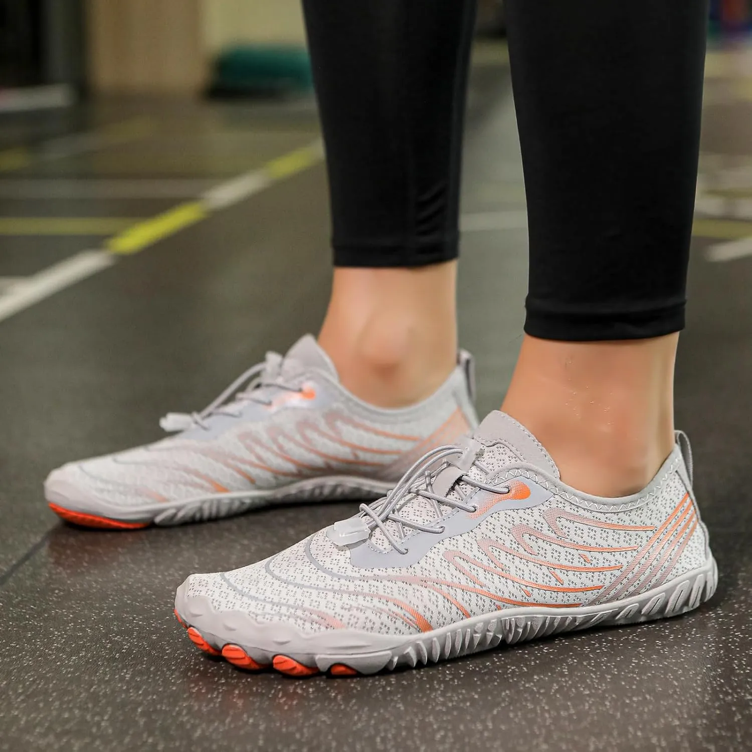 Grounded Footwear Barefoot Shoes for Women Men Quick Dry Hiking Sneakers Breathable Soft Trail Running Shoes Footwear