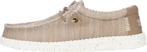 Hey Dude Wally Stretch Sox Tan Size 8, Men’s Shoes, Men's Slip-on Loafers, Comfortable & Light-Weight