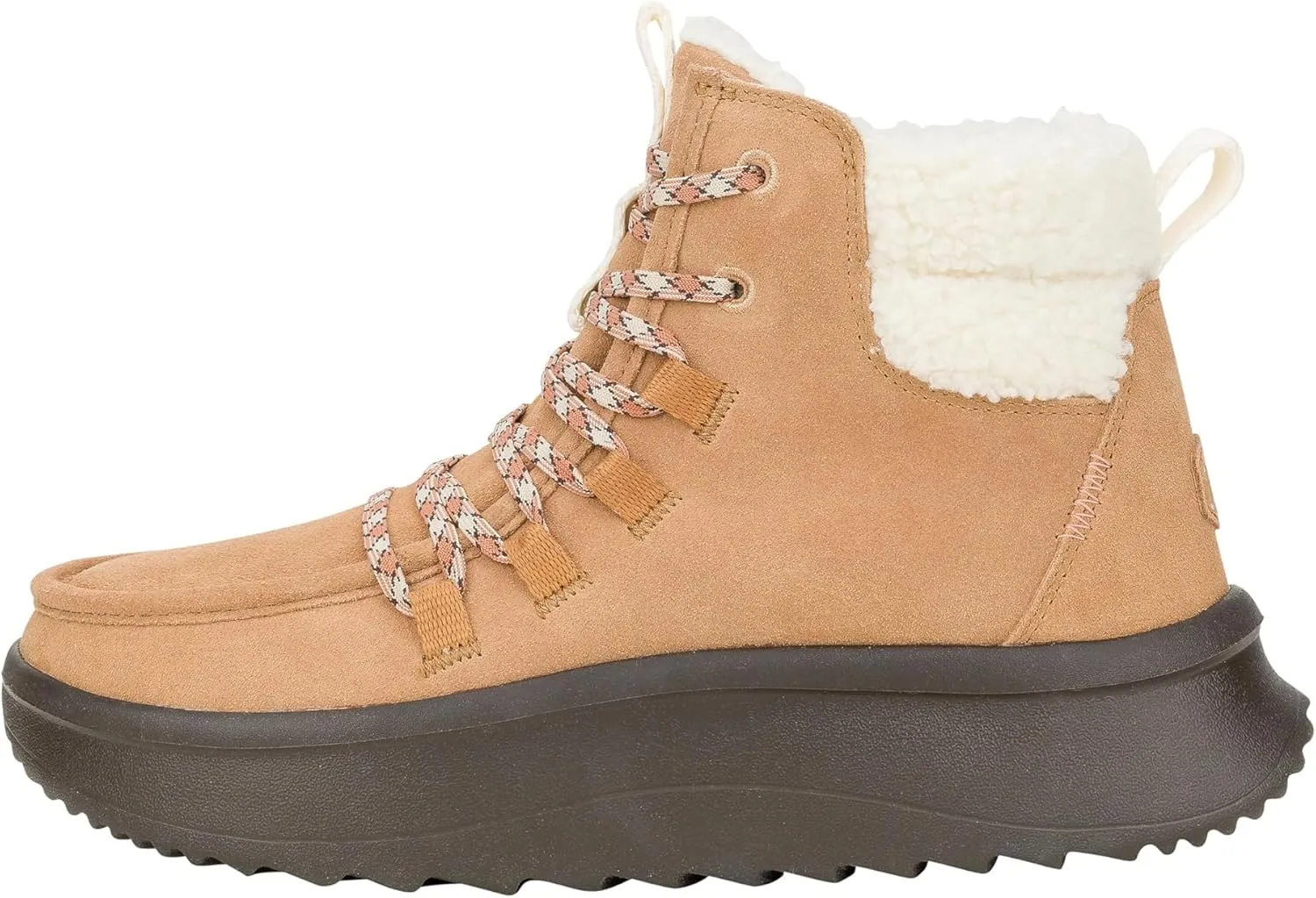Hey Dude Women's Wendy Peak Apres Suede Cozy Ankle Boot