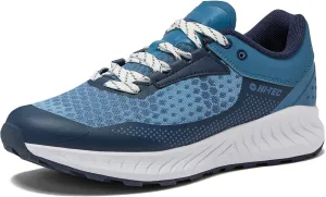 HI-TEC Avalon Trail Running Shoes for Women, Lightweight Breathable Womens Hiking Sneakers or Athletic Walking Shoes for Women, Black, White or Blue, Size 7-12 Hiking Shoes Women
