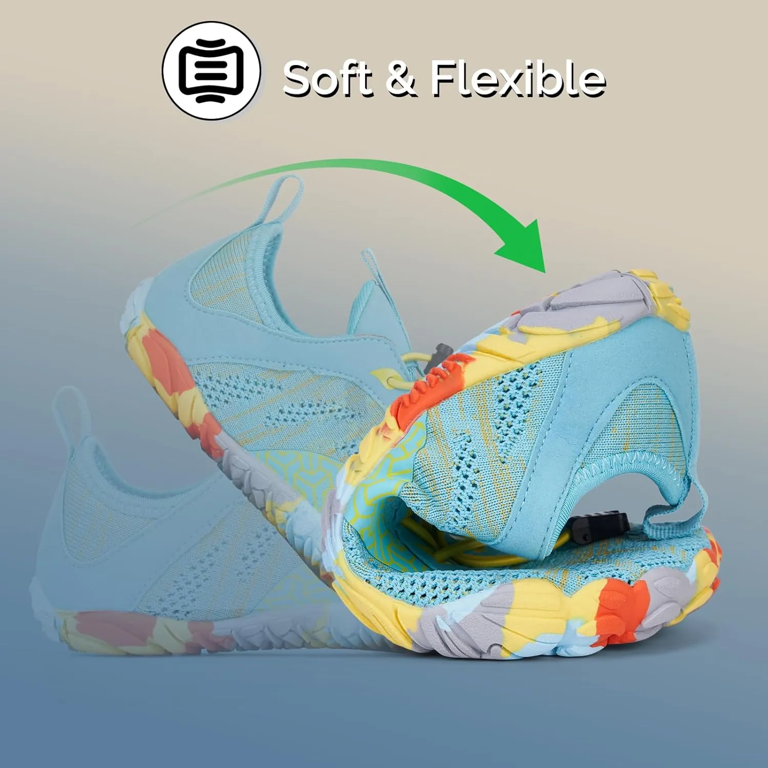 HiGropcore Barefoot Shoes Women Men Hike Minimalist Shoes Wide Toe Box Zero Drop Grounded Footwear for Hiking Walking Daily Wear