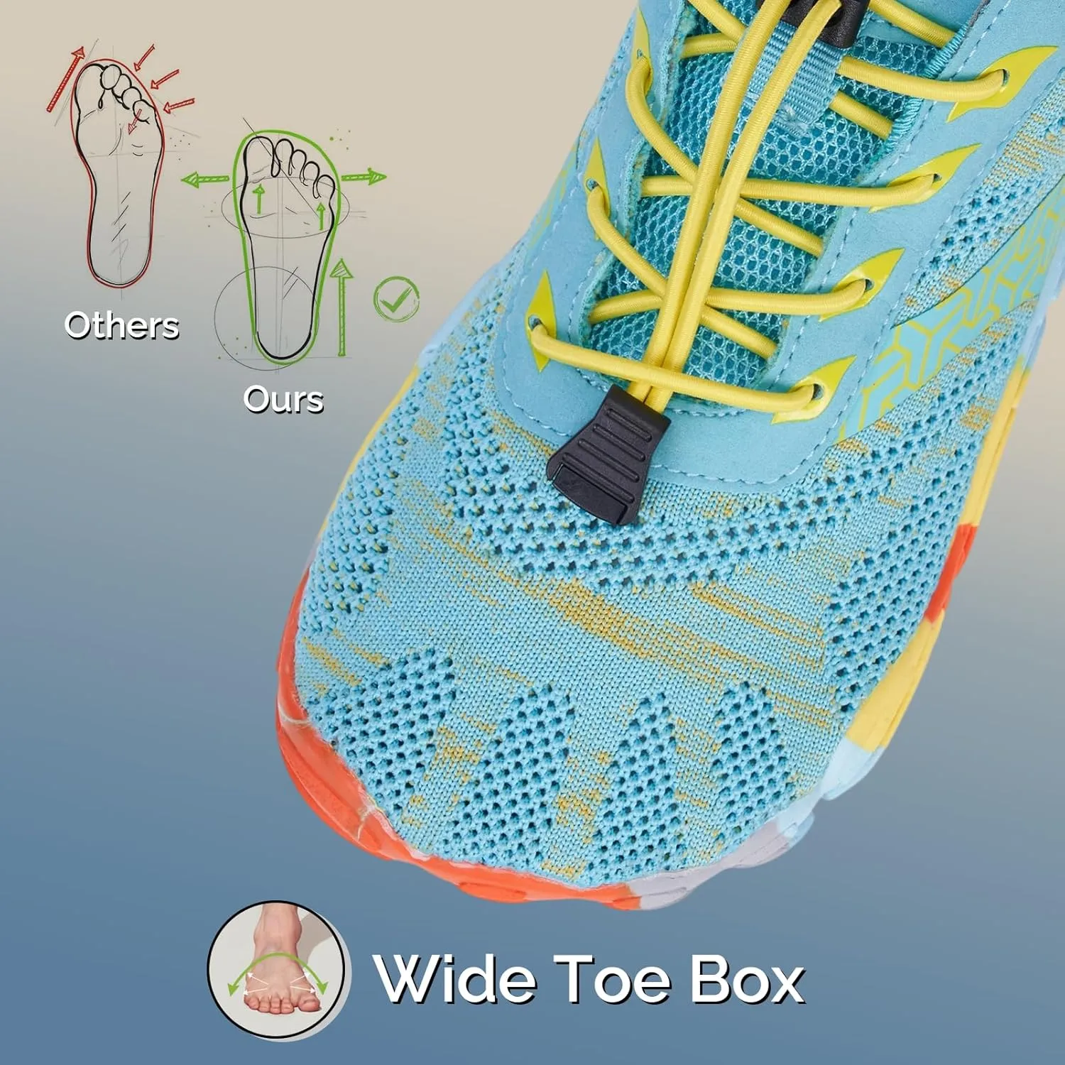 HiGropcore Barefoot Shoes Women Men Hike Minimalist Shoes Wide Toe Box Zero Drop Grounded Footwear for Hiking Walking Daily Wear