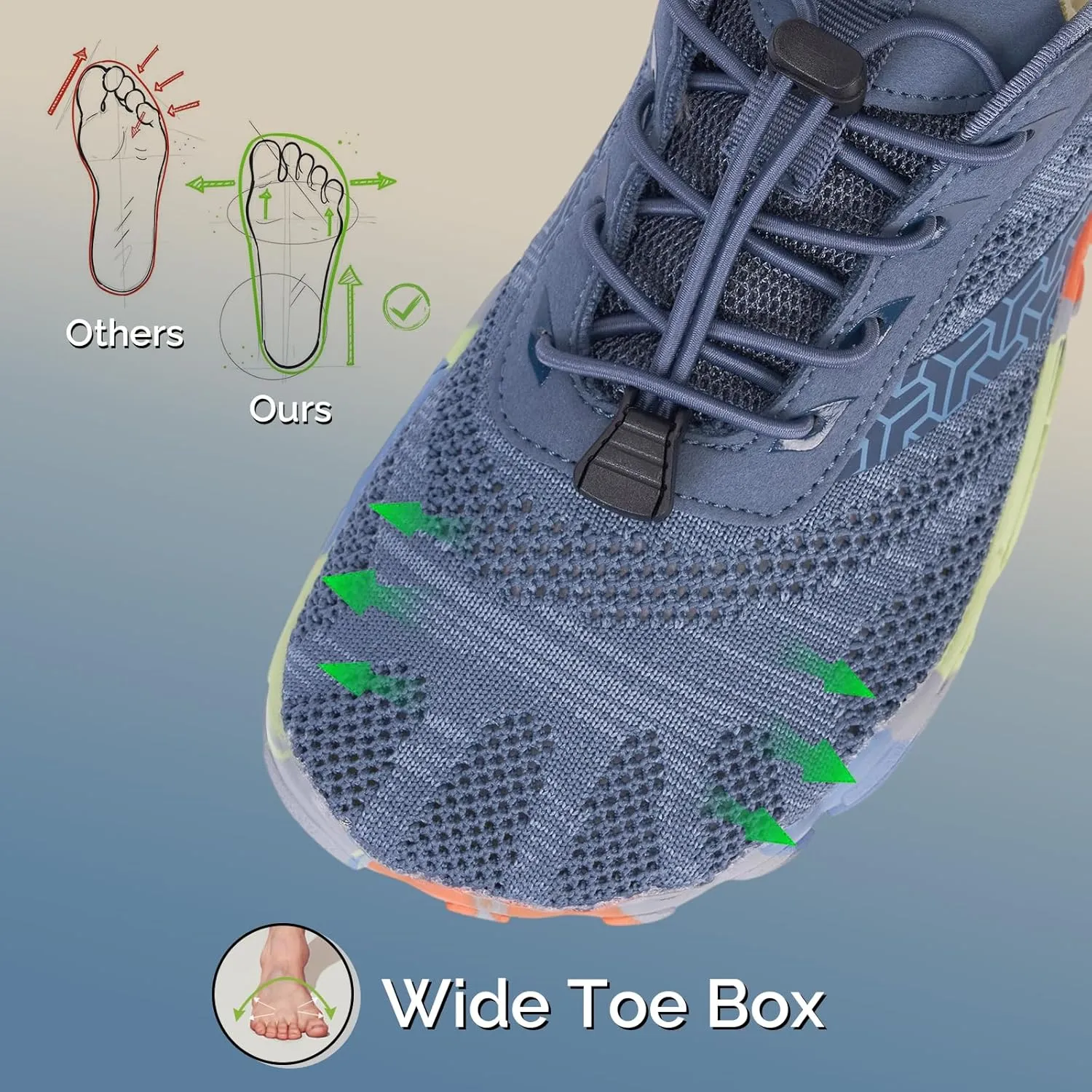 HiGropcore Barefoot Shoes Women Men Hike Minimalist Shoes Wide Toe Box Zero Drop Grounded Footwear for Hiking Walking Daily Wear
