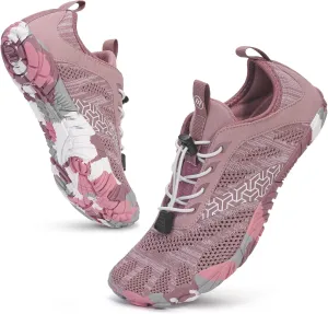 HiGropcore Barefoot Shoes Women Men Hike Minimalist Shoes Wide Toe Box Zero Drop Grounded Footwear for Hiking Walking Daily Wear