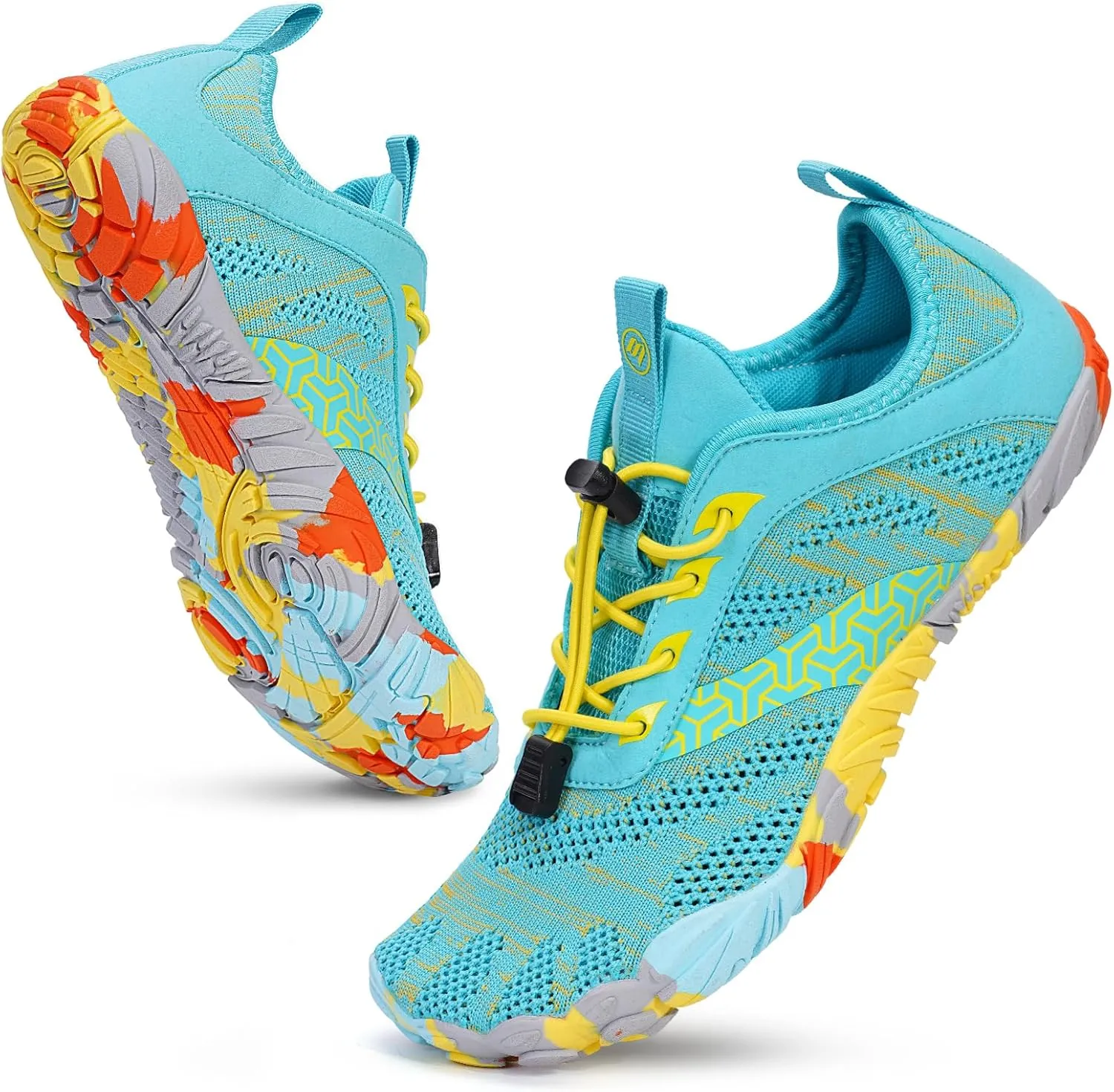 HiGropcore Barefoot Shoes Women Men Hike Minimalist Shoes Wide Toe Box Zero Drop Grounded Footwear for Hiking Walking Daily Wear