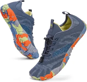 HiGropcore Barefoot Shoes Women Men Hike Minimalist Shoes Wide Toe Box Zero Drop Grounded Footwear for Hiking Walking Daily Wear
