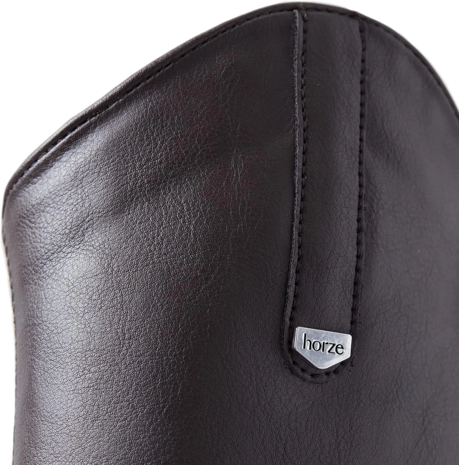 HORZE Rover Women's Synthetic Leather Classic Tall Field Riding Boots | Water-Resistant with Laces and Rear Zipper