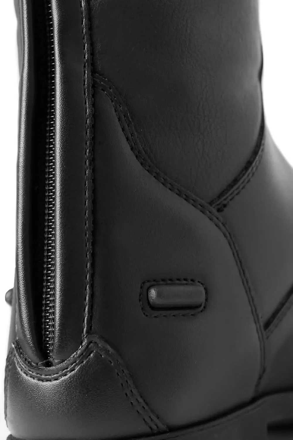 HORZE Rover Women's Synthetic Leather Classic Tall Field Riding Boots | Water-Resistant with Laces and Rear Zipper