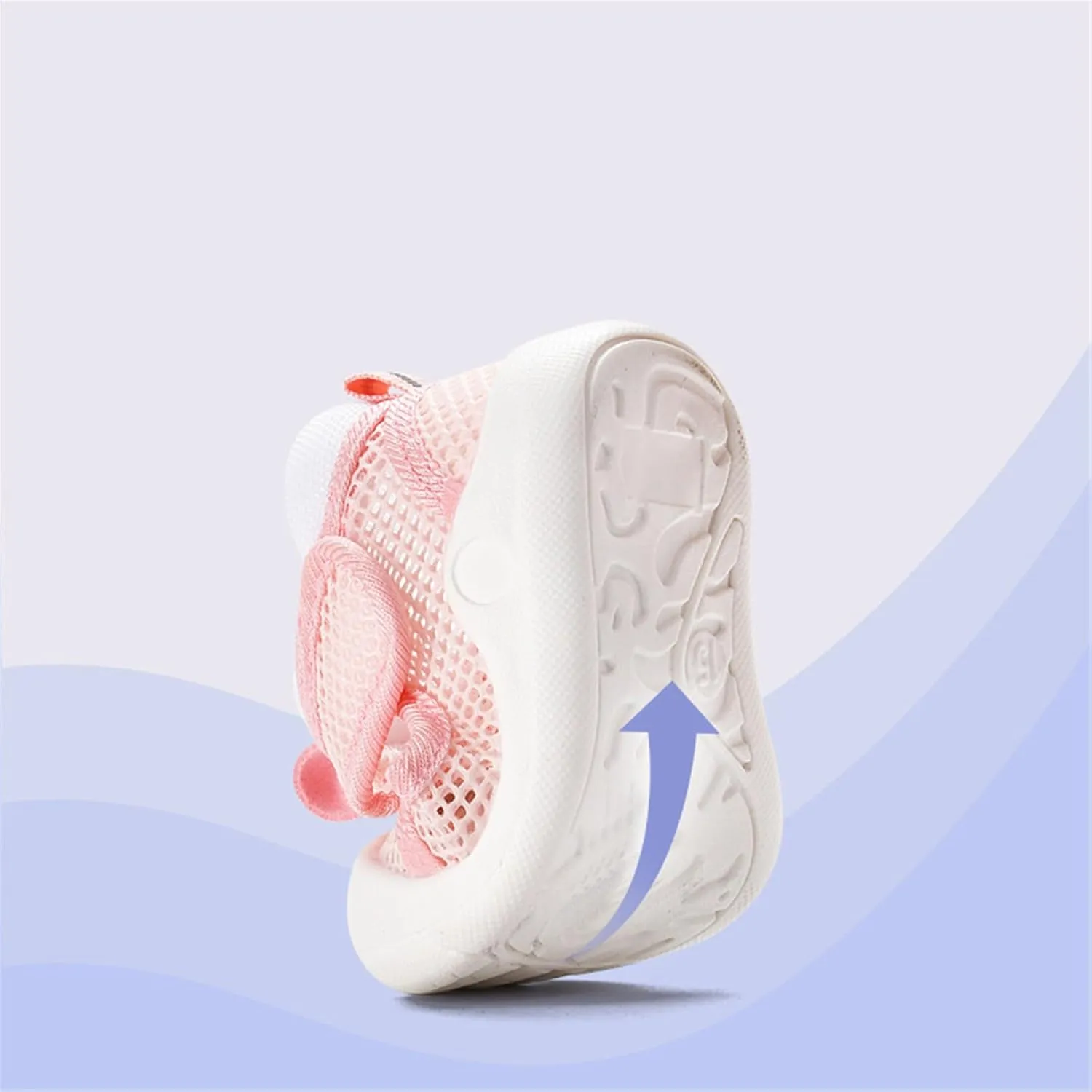 Infant Cute Water Shoes Knitted Rainbow Breathable Toddler Girls Boys Walking Sandals Summer Barefoot Non Slip