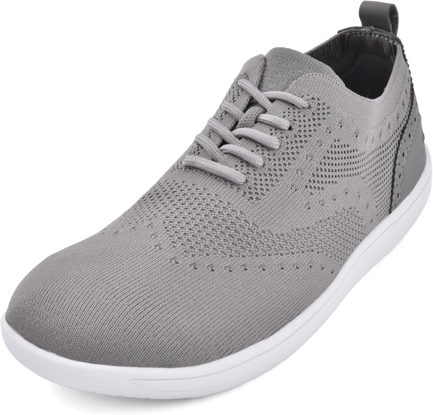 JACKSHIBO Barefoot Shoes for Men Slip on Shoes Minimalist Walking Sneakers Wide Toe Box Zero Drop Sole