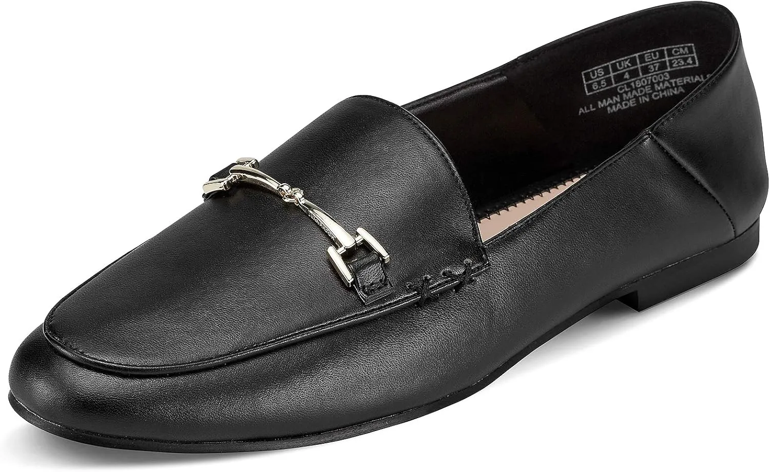 JENN ARDOR Loafers for Women Flats Shoes Womens Penny Loafers Slip On Pointed Toe Comfortable Office Work Driving Flats Fashion Dress Shoes for Women
