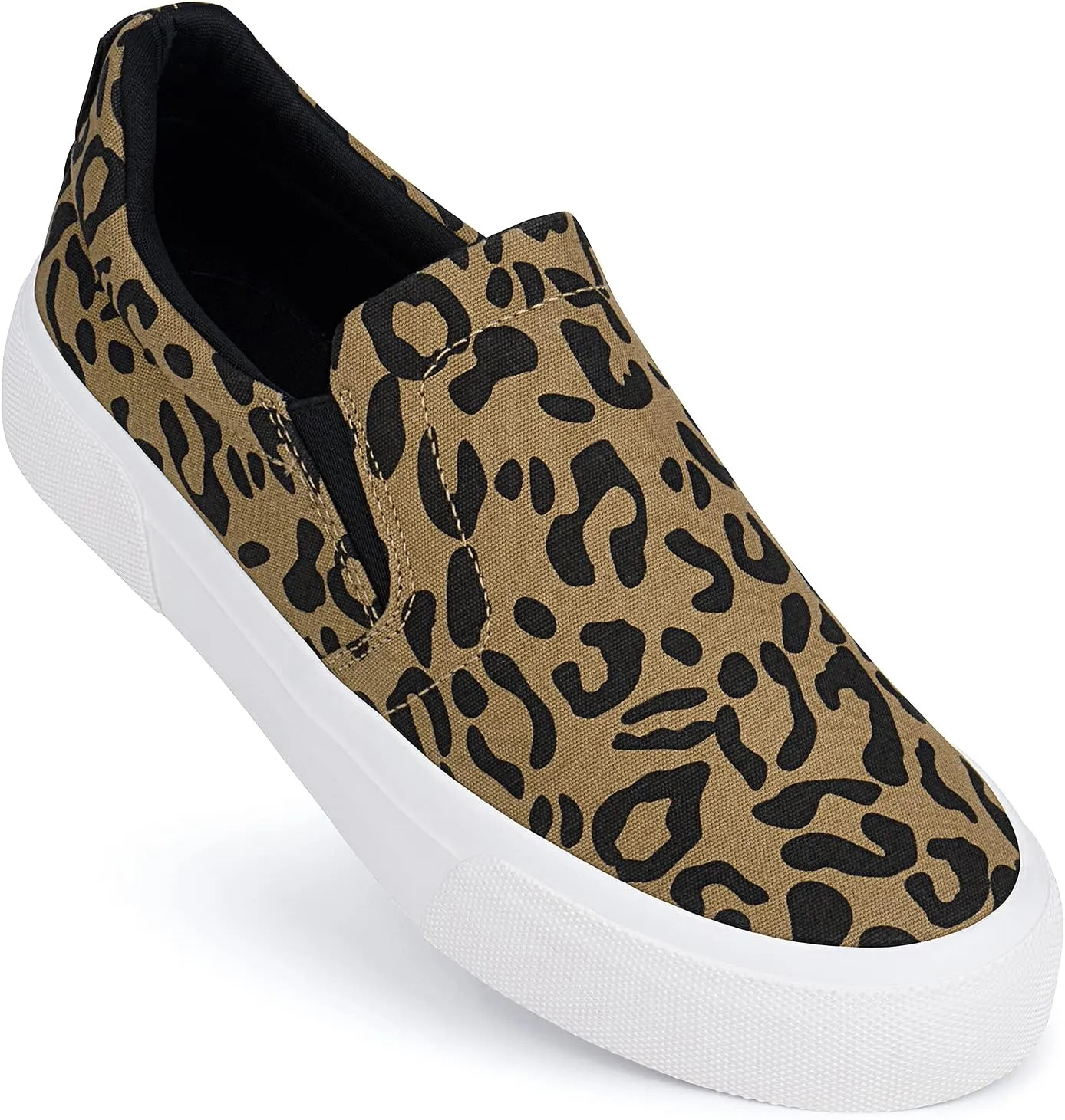 JENN ARDOR Slip On Sneakers Women Comfortable Walking Slip On Shoes Women Memory Foam Womens Fashion Loafers for Women Casual Shoes for Women Flats