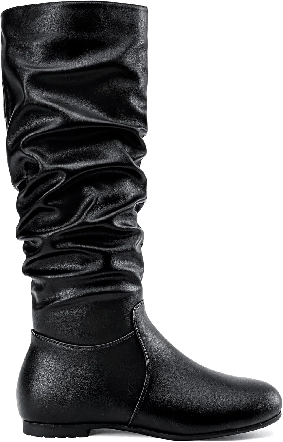 Jeossy Women's 941 Knee High Boots, Falt Slouch Boots, Tall Fall Boots Pull on
