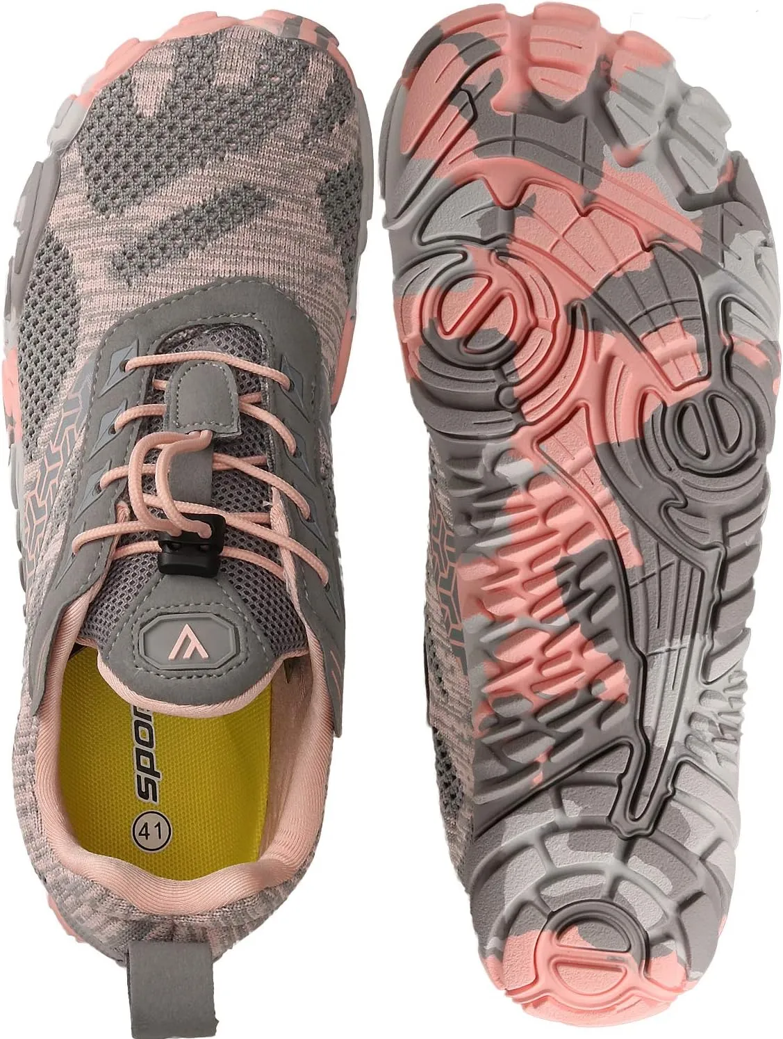Joomra Women's Trail Running Barefoot Shoes | Wide Toe Box Minimalist Sneakers | Zero Drop