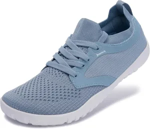 Joomra Women's Wide Minimalist Barefoot Shoes | Wide Toe Box Fashion Sneakers | Zero Drop Grippy Sole