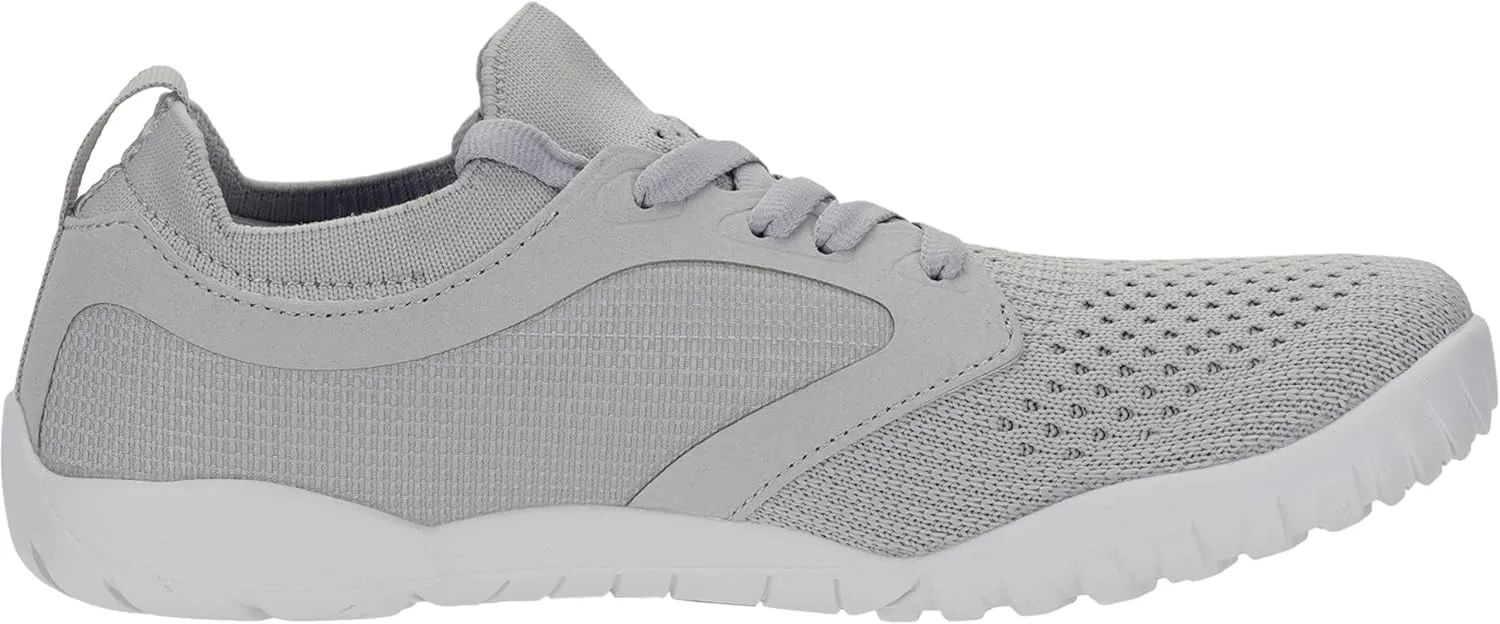 Joomra Women's Wide Minimalist Barefoot Shoes | Wide Toe Box Fashion Sneakers | Zero Drop Grippy Sole