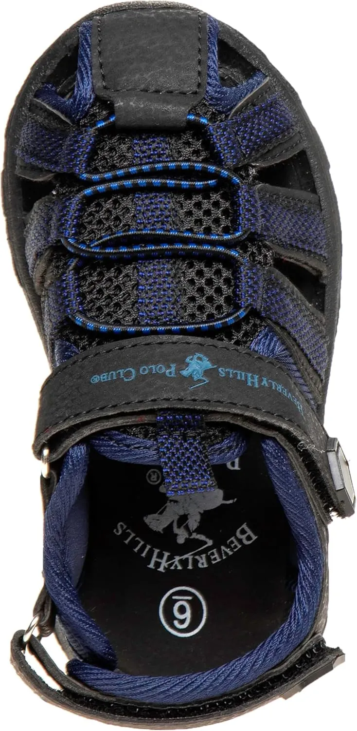 Josmo Boy's Closed Toe Athletic Sandals Sporty Summer Active Shoes for Outdoor Fun Size Toddler-Little Kid-Big Kid