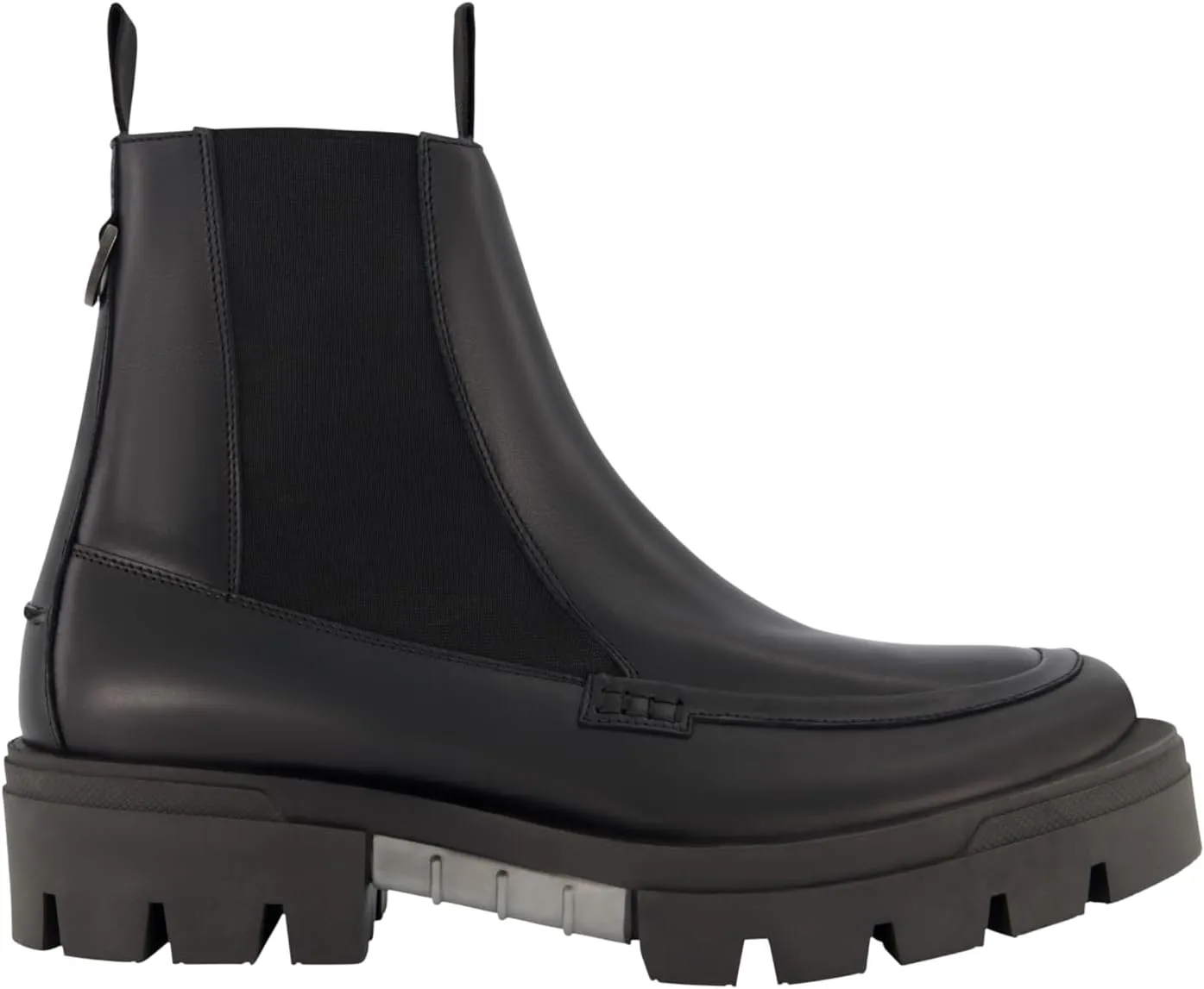 KARL LAGERFELD Men's Apron Toe Chelsea Boot Combat