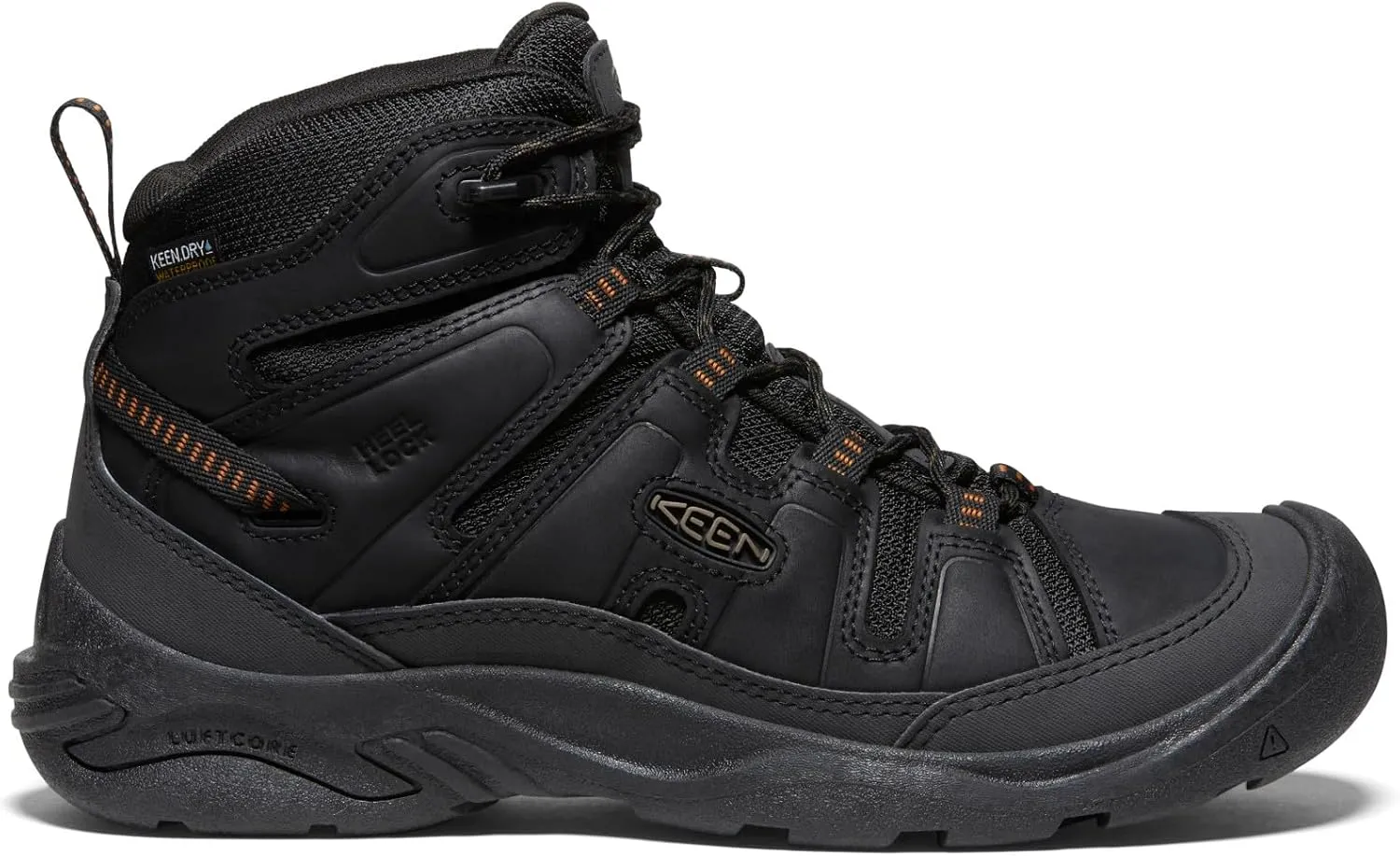 KEEN Men's Circadia Mid Height Comfortable Waterproof Hiking Boots