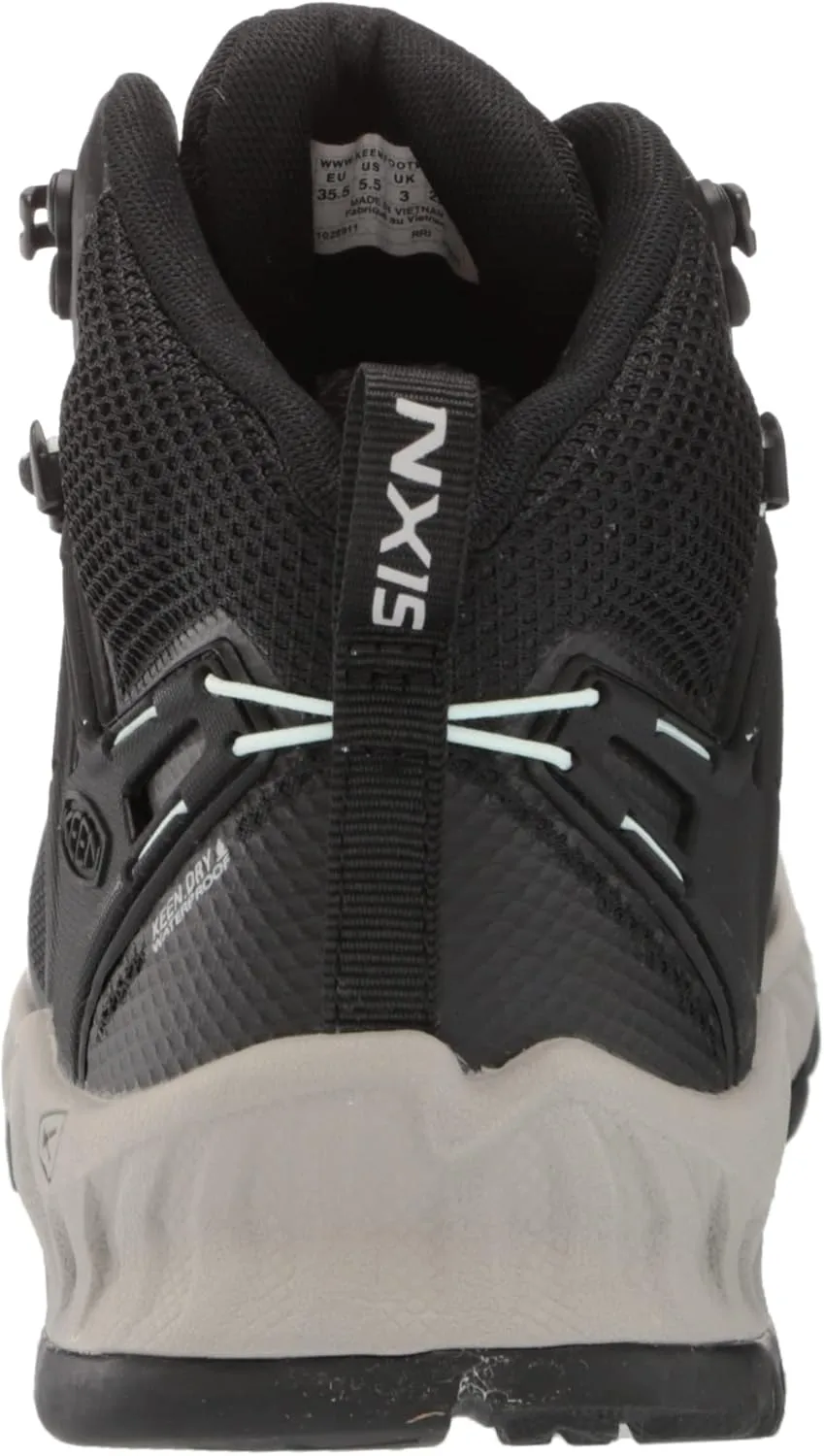 KEEN Women's Nxis Evo Mid Height Waterproof Fast Packing