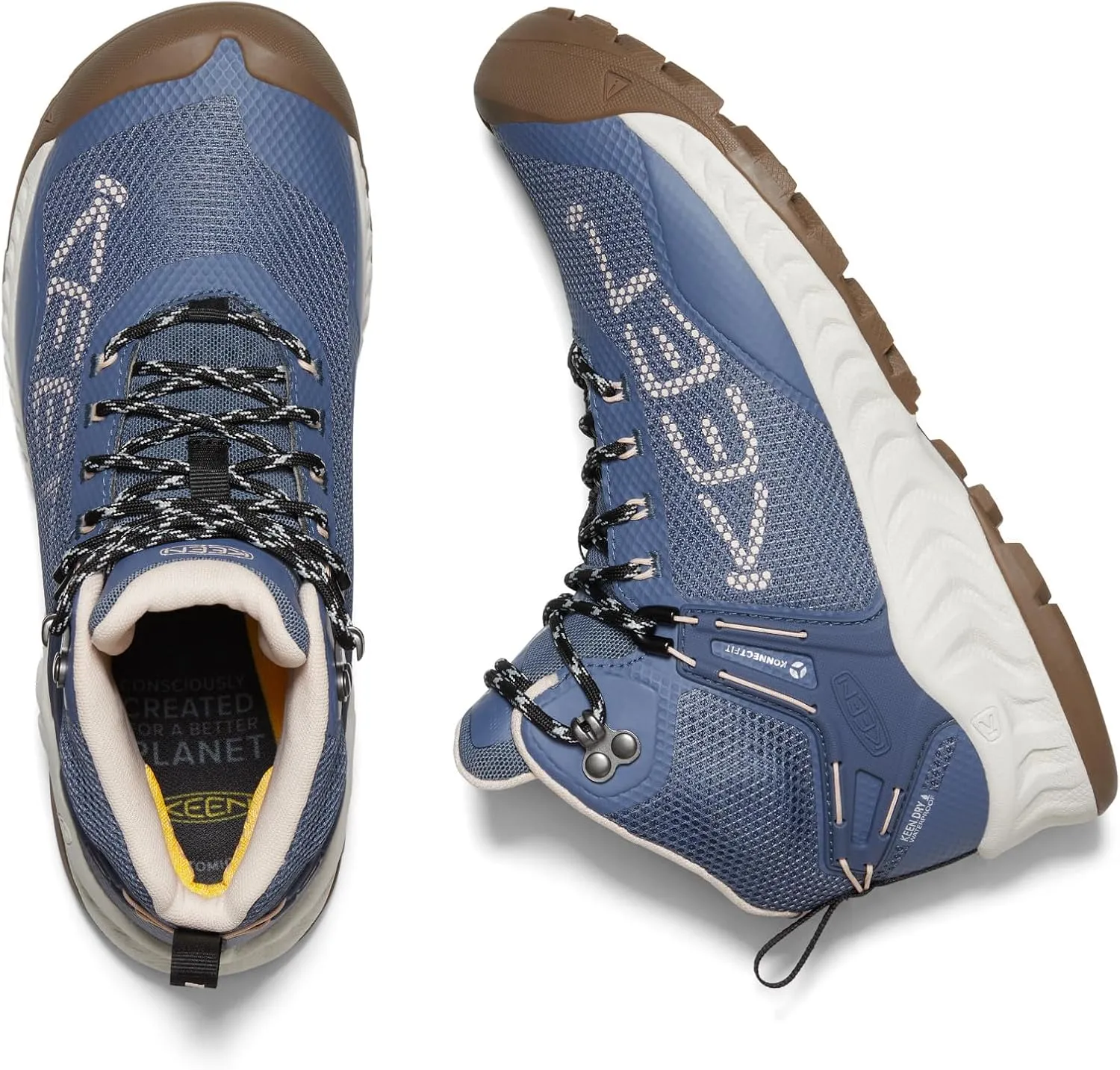 KEEN Women's Nxis Evo Mid Height Waterproof Fast Packing