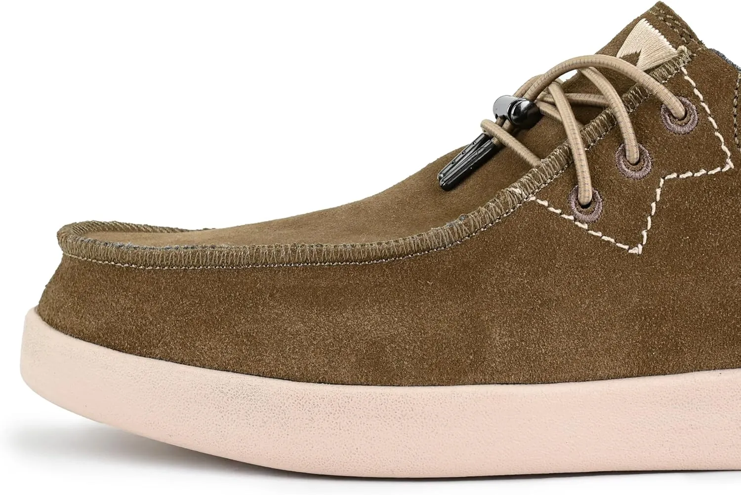 Kickback Haven Suede - Men's Loafers & Moccasins - Lightweight Lace Up Mens Smart Casual Shoes - All Day Comfort Mens Leather Shoes - Men's Slip On Shoes