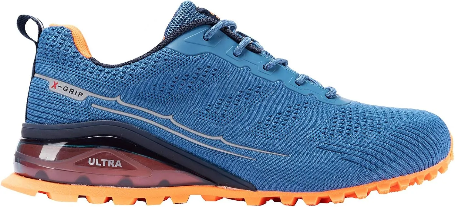 Kricely Men's Trail Running Shoes Fashion Walking Hiking Sneakers for Men Tennis Cross Training Shoe Outdoor Snearker Mens Casual Workout Footwear