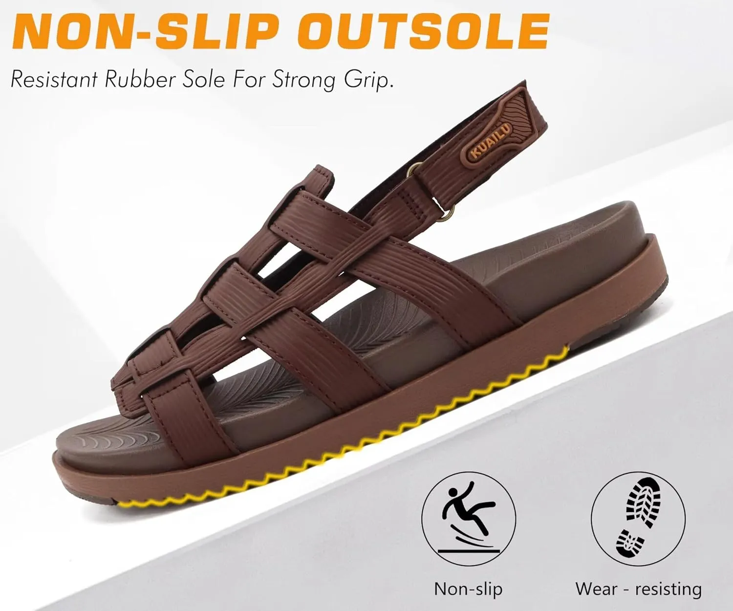 KuaiLu Womens Fashion Orthopedic Walking Sandals for Women 2025 Arch Support Sandles Comfort Plantar Fasciitis Recovery Cushion Summer Travel Outdoor Hiking Open Toe Water Shoes Woman Size US5-11