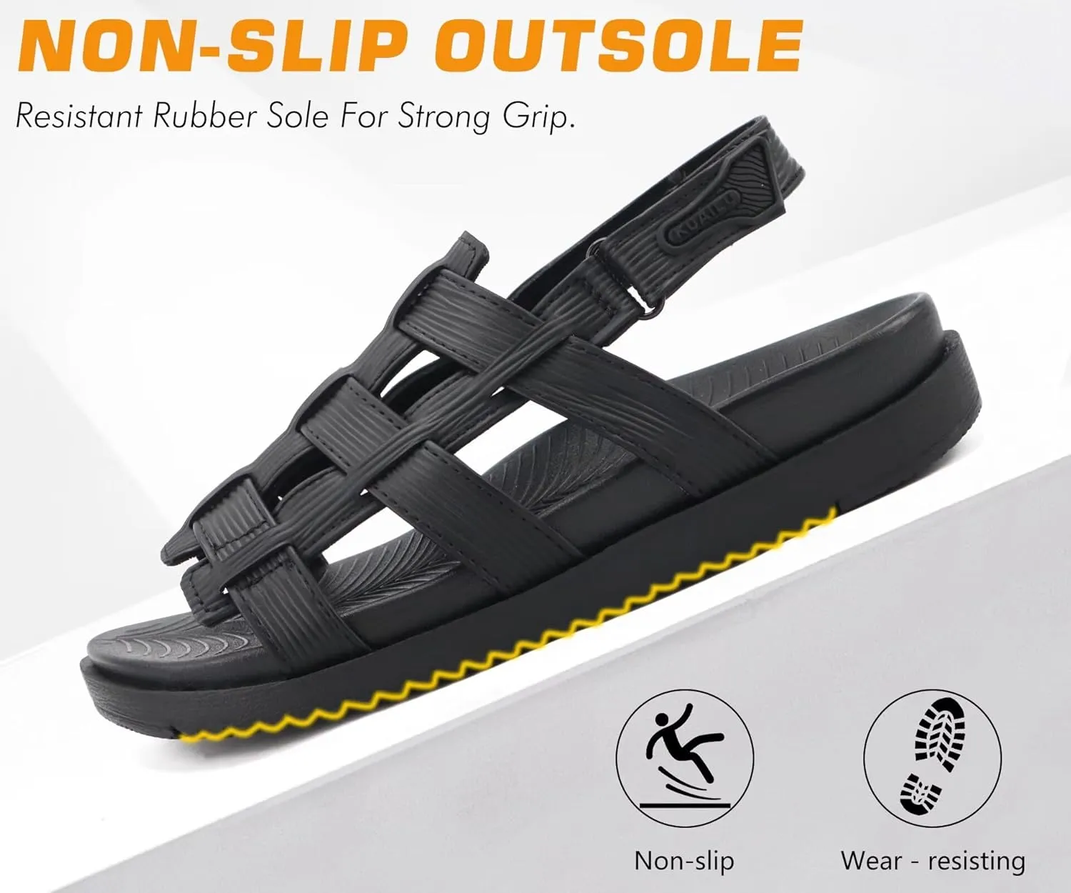 KuaiLu Womens Fashion Orthopedic Walking Sandals for Women 2025 Arch Support Sandles Comfort Plantar Fasciitis Recovery Cushion Summer Travel Outdoor Hiking Open Toe Water Shoes Woman Size US5-11