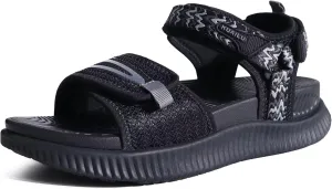 KuaiLu Womens Orthopedic Walking Sandals Ladies Recovery Sport Thick Athletic Cushion Outdoor Hiking Water Sandles Adjustable Strap Sandals with Comfortable Plantar Fasciitis Arch Support