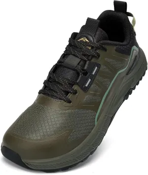Lamincoa Wide Men's Sneakers Hiking Walking Lightweight Breathable Shoe Non-Slip Outdoor Sports Trail Running Tennis Sneaker