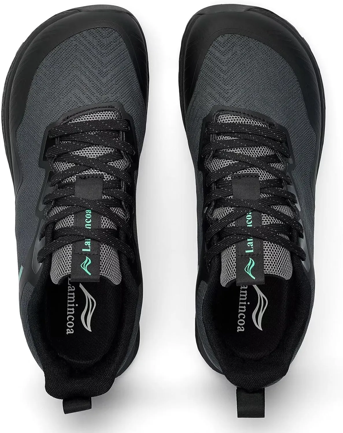 Lamincoa Wide Men's Sneakers Walking Tennis Shoes Trail Running Shoe Outdoor Hiking Sneaker