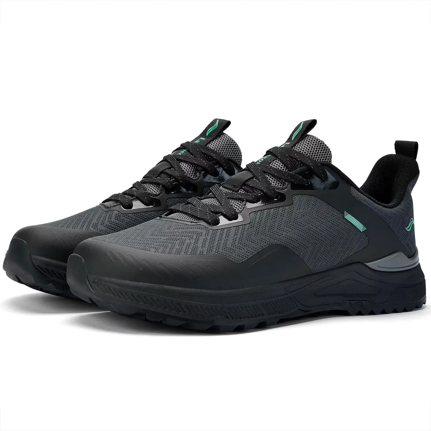 Lamincoa Wide Men's Sneakers Walking Tennis Shoes Trail Running Shoe Outdoor Hiking Sneaker