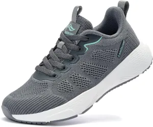 Lamincoa Women's Walking Shoes Running Lightweight Sneakers Comfortable Tennis Athletic Shoes Outdoor Gym Sport Workout