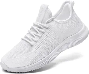 Lamincoa Womens Walking Shoes Slip On Lightweight Memory Foam Cheer Sneakers for Tennis Gym Running Workout Yoga