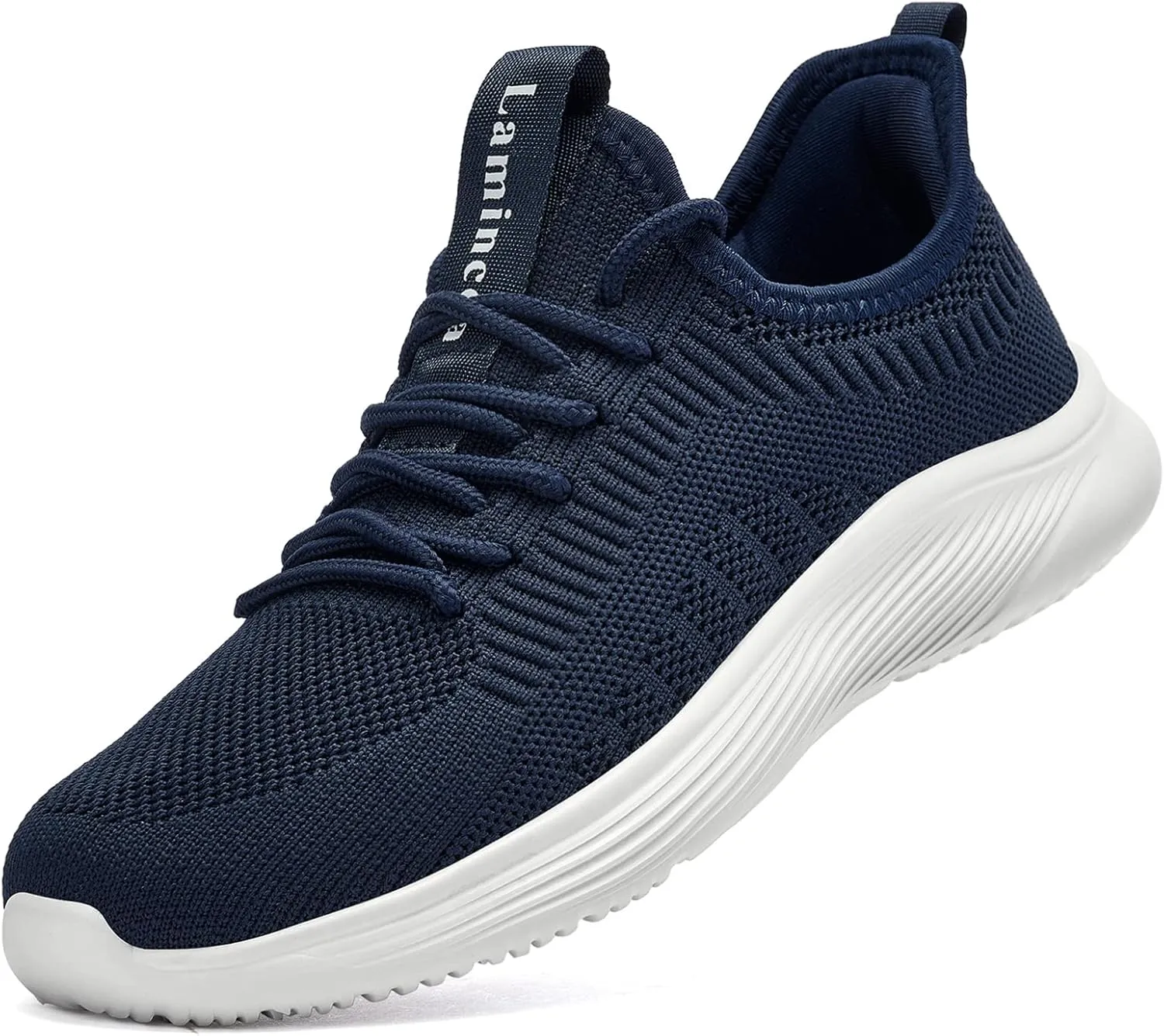 Lamincoa Womens Walking Shoes Slip On Lightweight Memory Foam Cheer Sneakers for Tennis Gym Running Workout Yoga