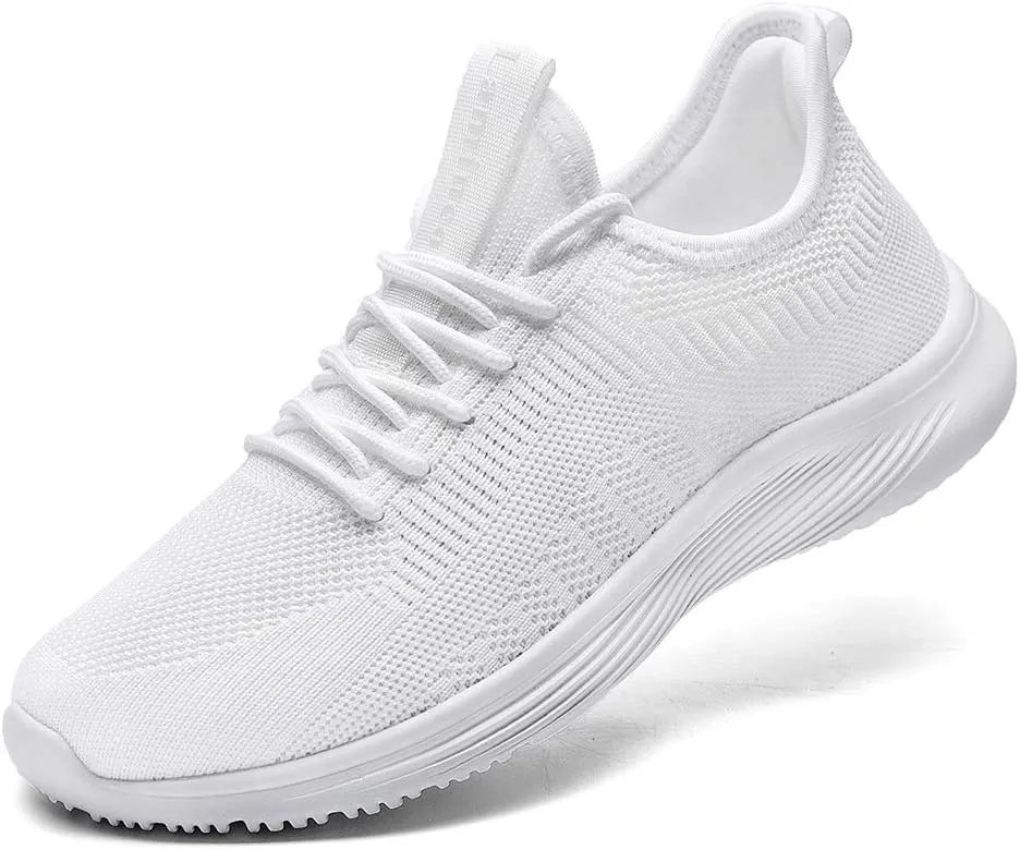 Lamincoa Womens Walking Shoes Slip On Lightweight Memory Foam Cheer Sneakers for Tennis Gym Running Workout Yoga