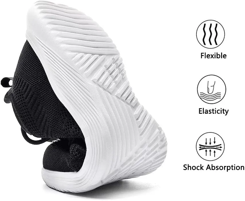 Lamincoa Womens Walking Shoes Slip On Lightweight Memory Foam Cheer Sneakers for Tennis Gym Running Workout Yoga